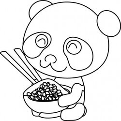 Magnificent Panda Bear Coloring Pages Best Baby