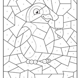 Superlative Simple Coloring Pages For Year At Free Number Color Printable Print