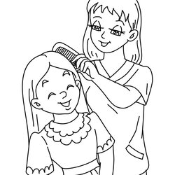 Wonderful Mom Coloring Pages At Free Printable Color