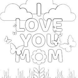 Matchless Mum Coloring Pages Home Mommy Sheet Impressive Marvelous