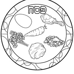 Coloring Pages Passover Story