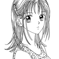 Terrific Girl Coloring Pages To Download And Print For Free