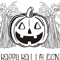 The Highest Quality Free Printable Coloring Page Halloween Print