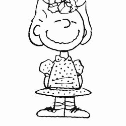 Brilliant Free Peanuts Coloring Pages At Printable Characters Snoopy Sally Brown Charlie Christmas Drawing