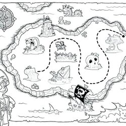 Matchless Map Coloring Pages For Kindergarten At Free Treasure Printable Sheets