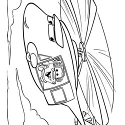 Mater From Cars Coloring Pages