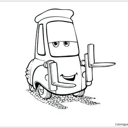 Brilliant Mater Cars Coloring Pages At Free Printable Tow Color Print