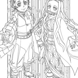With Sword Coloring Pages Hot And