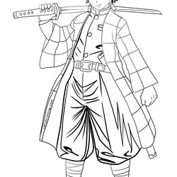 The Highest Quality From Demon Slayer Coloring Page Book Cool