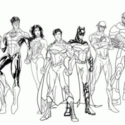 High Quality Coloring Pages Of Superheroes Home