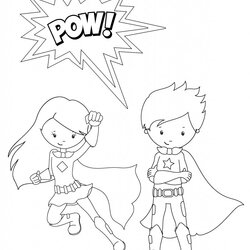 Marvelous Free Printable Superhero Coloring Sheets For Kids Crazy Little Projects