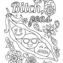 Marvelous Motivation Coloring Pages Home Swear Cussing Puns Swearing