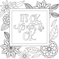 High Quality Motivational Printable Coloring Page Alzheimer Mandalas