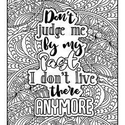 Legit Motivational Coloring Pages At Free Download Colouring Inspirational Words Adult Printable Sheets Quote