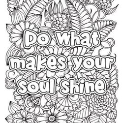 Spiffing Motivational Coloring Pages