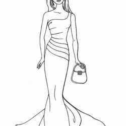 Terrific Cute Barbie Coloring Pages Home