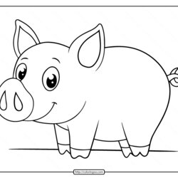 Champion Printable Pig Coloring Pages For Children Tweet Email