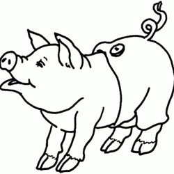 Superlative Free Printable Pig Coloring Pages For Kids