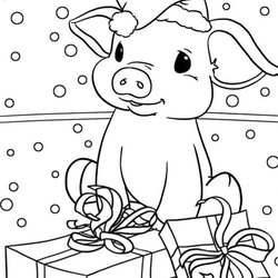 Smashing Free Easy To Print Pig Coloring Pages Presents Min