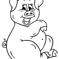 Sterling Free Printable Pig Coloring Pages For Kids Cartoon