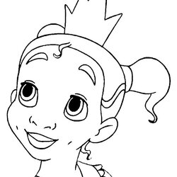 The Highest Standard Little Coloring Pages Printable Disney Princess Baby Frog Girls Colouring Kids Print