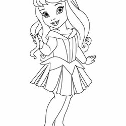 Sublime Disney Princess Coloring Pages At Free Baby Limited Print