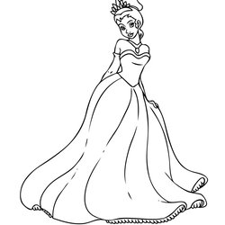 Free Printable Princess Coloring Pages For Kids Disney Princesses Drawing Drawings Christmas Of