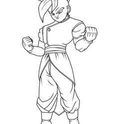 Exceptional Free Printable Dragon Ball Coloring Pages For Kids