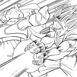 Sterling Dragon Ball Coloring Pages Best For Kids Free