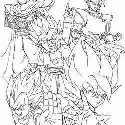 Swell Dragon Ball Coloring Pages Printable Best Of Super Educative Piccolo Sheets Kid