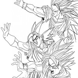 High Quality Free Printable Dragon Ball Coloring Pages For Kids Print To
