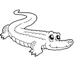 Capital Alligator Coloring Pages Books Free And Printable Page