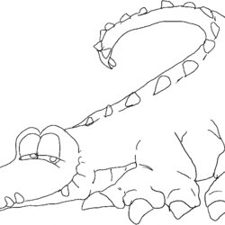 Fine Alligator Coloring Page Animals Town Free Color Sheet Pages Animal Cartoon Printable Kids Popular