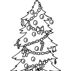 Cute Fantastic Christmas Tree Coloring Pages You Can Colouring Elf Eve