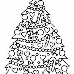 Marvelous Free Printable Christmas Tree Coloring Pages For Kids Trees Sheets Color Print Xmas Colouring