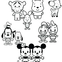 Super Coloring Pages Cute Disney At Free Printable Color Print