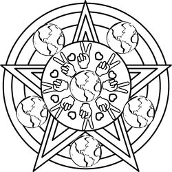 Peace Coloring Pages To Download And Print For Free