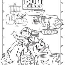 Super Free Printable Bob The Builder Coloring Pages For Kids Print Color Colouring Sheets Pictures