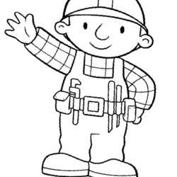 Wonderful Bob The Builder Kids Coloring Pages Printable Com Google Boys Characters Cartoon Ads
