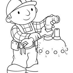Champion Free Printable Bob The Builder Coloring Pages For Kids