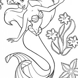 Splendid Get This Little Mermaid Coloring Pages Princess Printable For Girls Ariel Print Disney La Para