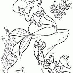 Sterling The Little Mermaid Coloring Pages Printable Home Disney Popular