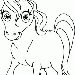 Swell Unicorn Cartoon Coloring Pages Home Printable Kids Popular