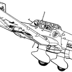 Cool Fighter Jet Coloring Pages At Free Printable Plane Airplane War Military Aircraft Planes Drawing Adults