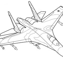 Smashing Fighter Aircraft Coloring Pages To Print And Color Airplanes