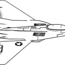 Peerless Fighter Jet Coloring Pages At Free Printable Plane Airplane Army Color Colouring Jets Airplanes