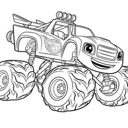Splendid Hot Wheels Monster Truck Coloring Pages At Free Printable Color Print