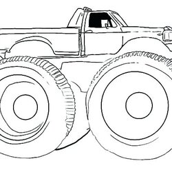 Sublime Hot Wheels Monster Truck Coloring Pages At Free Tire Car Outline Color Maximum Destruction Print Huge