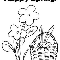 Sterling Spring Coloring Pages For Kids Sheets Color Happy Library Comments Popular Book Page