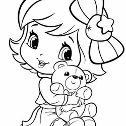 Strawberry Shortcake Coloring Pages Color Info On Best Images About